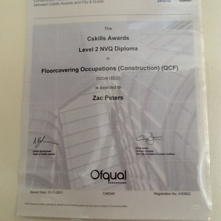 zac certificate