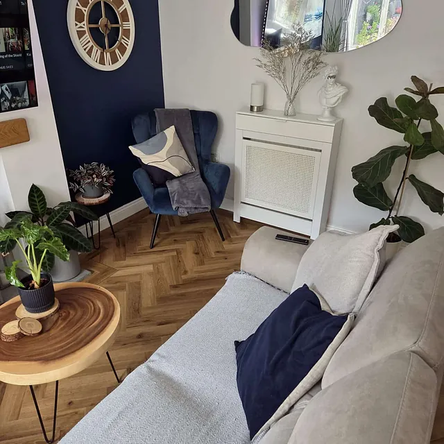 herringbone floor